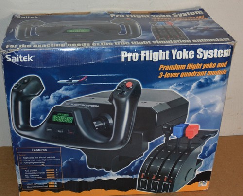 Saitek pro flight yoke - saitek,