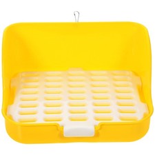 Lettiera coniglio toilette per animali domestici vasino allenatore angolo piccoli animali lettiera