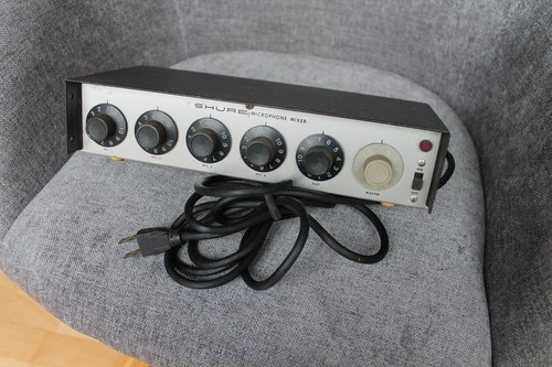 Shure m68 microfono vintage - shure,