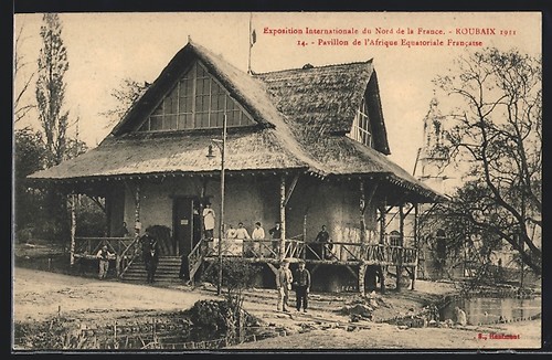 Cartolina roubaix esposizione - cartolina,