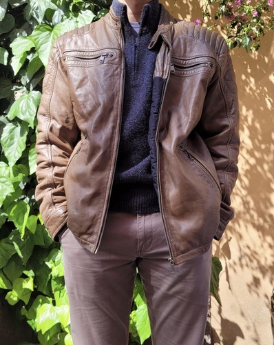 Giacca vera pelle vintage - di,