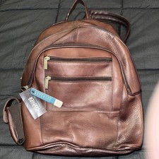 Zaino in vera pelle da uomo