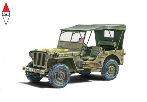 Italeri willys jeep mb - 1/24,