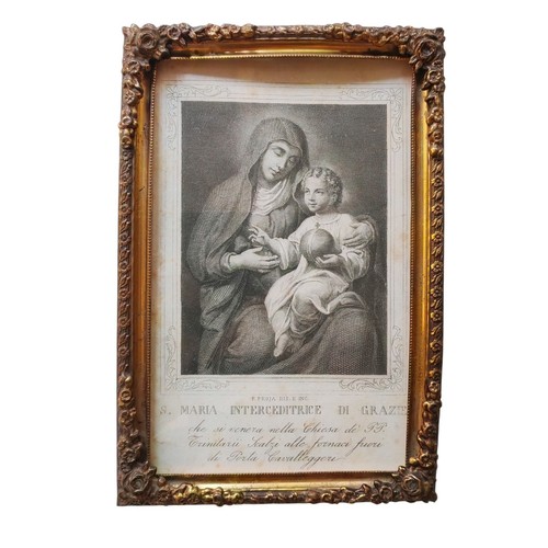 Antica cornice incisione - antica,