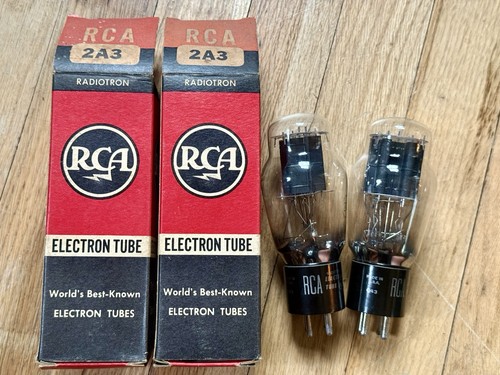 Coppia tubi nos rca 2a3 - coppia,