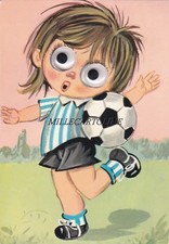 Calciatore Bambino  con "occhi mobili"