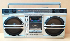 Sharp GF-9000 boombox ghettoblaster vintage radio tape stereo cassette player
