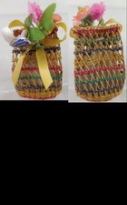 H 1411 BOMBONIERA A SACCHETTO IN VIMINI