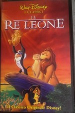 Il Re Leone (1995) VHS Videocassetta Walt Disney I Classici Da Collezione Rara