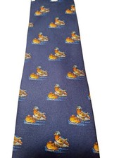 Cravatta Orvis in seta blu