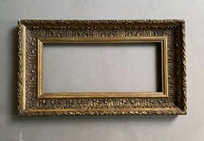 Telaio in legno e stucco