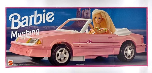 1993 barbie auto ford - barbie, mustang