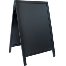 Lavagna a cavalletto in legno per  Esposizione Menù Bar Ristorante Evento