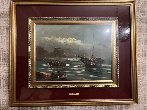 Quadri olio tela paesaggio - su,