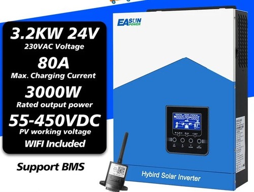 Inverter 24v 220v - onda, 3.2kva