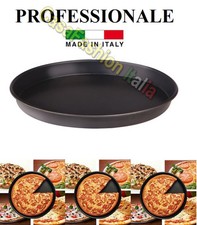 TEGLIA RUOTO TONDA FORMA PIZZA LAMIERA BLU PROFESSIONALE FORNO PIZZERIA 7 2024