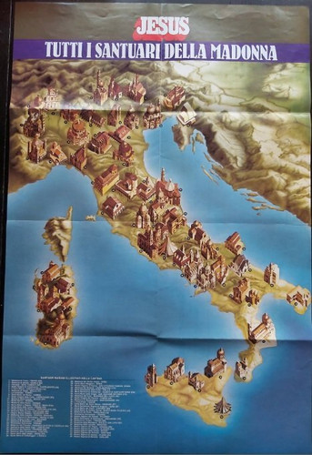 Poster cartina geografica - poster,