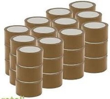 36 ROTOLI NASTRO ADESIVO SILENZIOSO 50x66m AVANA IMBALLAGGIO