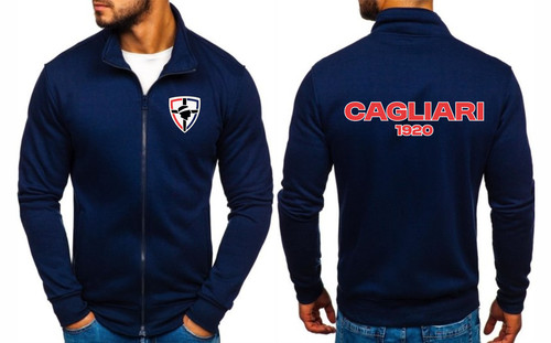 Felpa zip cagliari ultras - felpa,