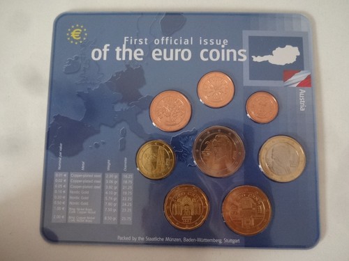 Euro coin austria 2002 - coin,