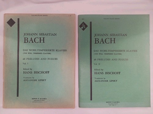 Bach the well tempered - the,