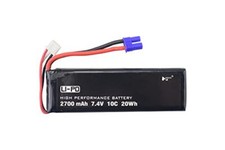 Batteria Lipo 7,4 V 2700 mAh