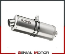 Scarico Storm by Mivv Oval acciaio inox per Bmw R 1150 R 2000 > 2006