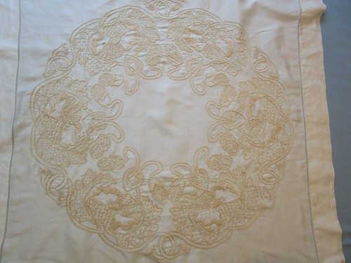 Fiore pansy vintage ricamato - vintage, a