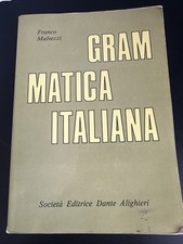 grammatica italiana dante