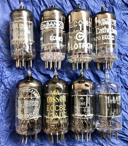 Mullard cossor ecc82 12au7 - cossor,