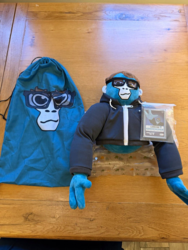 Gorilla tag lemming blu - gorilla,
