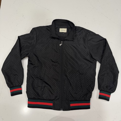 Giacca bomber gucci monogram - bomber,