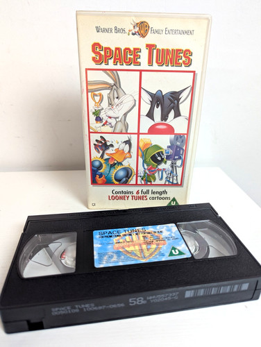 Looney tunes space vhs - looney,