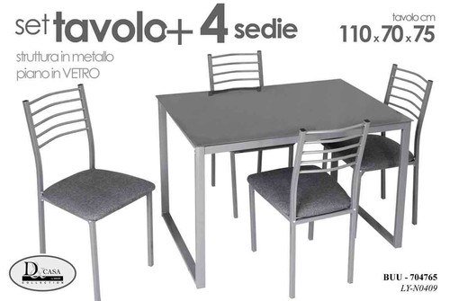 Tavolo retttangolare 4 - retttangolare, +