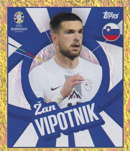 Adesivo topps uefa euro 2024 - euro,