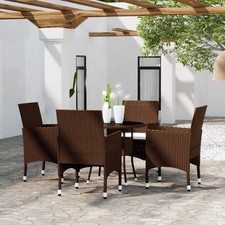 Set Bistrot 5pz Polyrattan