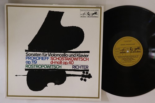 Mstislav rostropovic - lp,