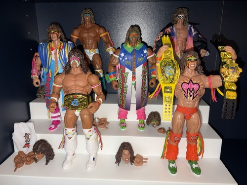 Lotto wwe mattel ultimate - lotto,