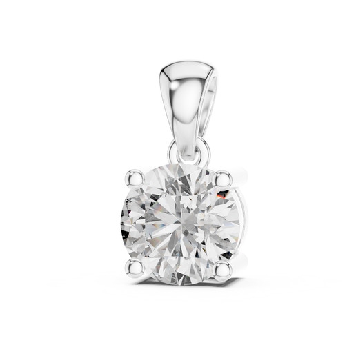 Collana con ciondolo - , diamante