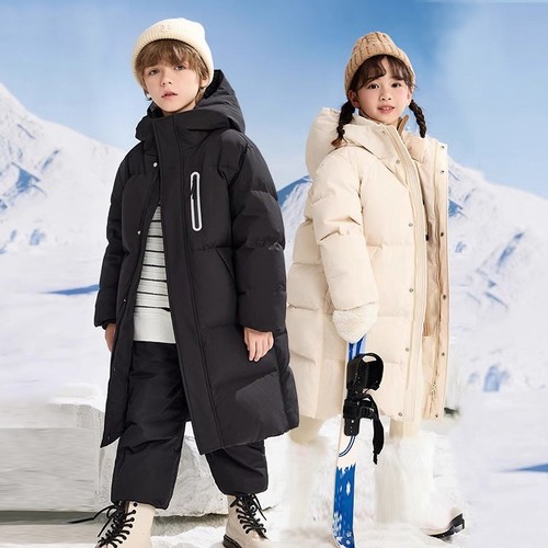 Parka invernale con cappuccio