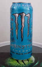 Monster Ultra Blue Hawaiian 2024 USA 473ml 16oz silver top (piena/full)
