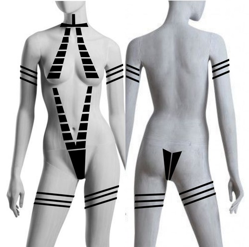Bikini parigino tuta modello - parigino.,