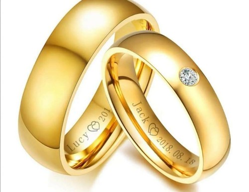 Anelli coppia personalizzati - ,