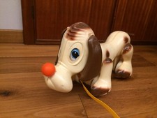 Cane CHICCO Cucciolone a rotelle Vintage anni 80