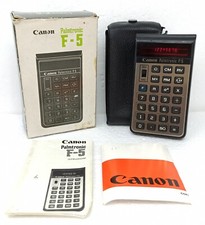 Canon Palmtronic f-5 datamath