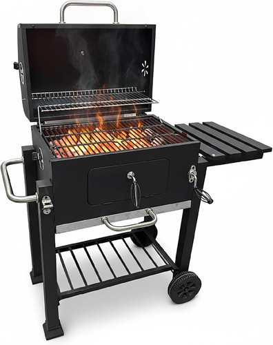 Barbecue carbone con - barbecue, a