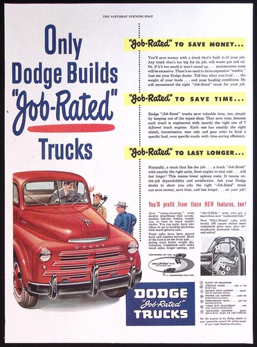 1948 dodge red window - ad,