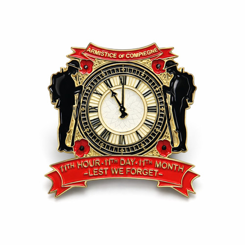 Armistice compiègne enamel - armistice, of