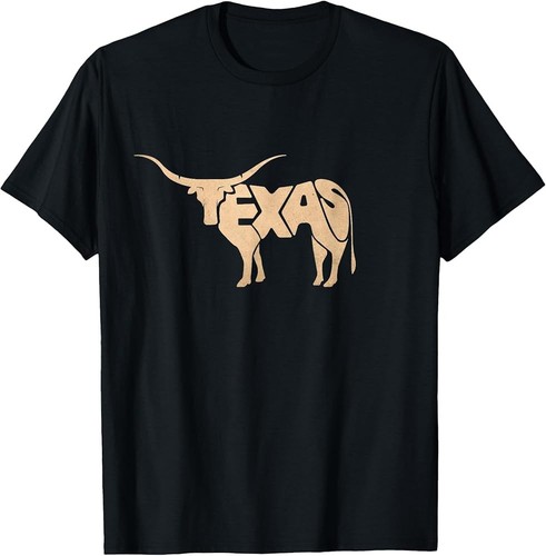 Texas longhorn word art - longhorn,