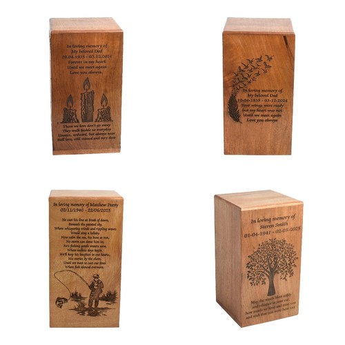 Urna commemorativa legno - urna,